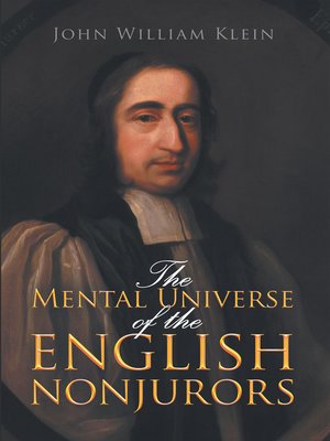 cover image of The Mental Universe of the English Nonjurors